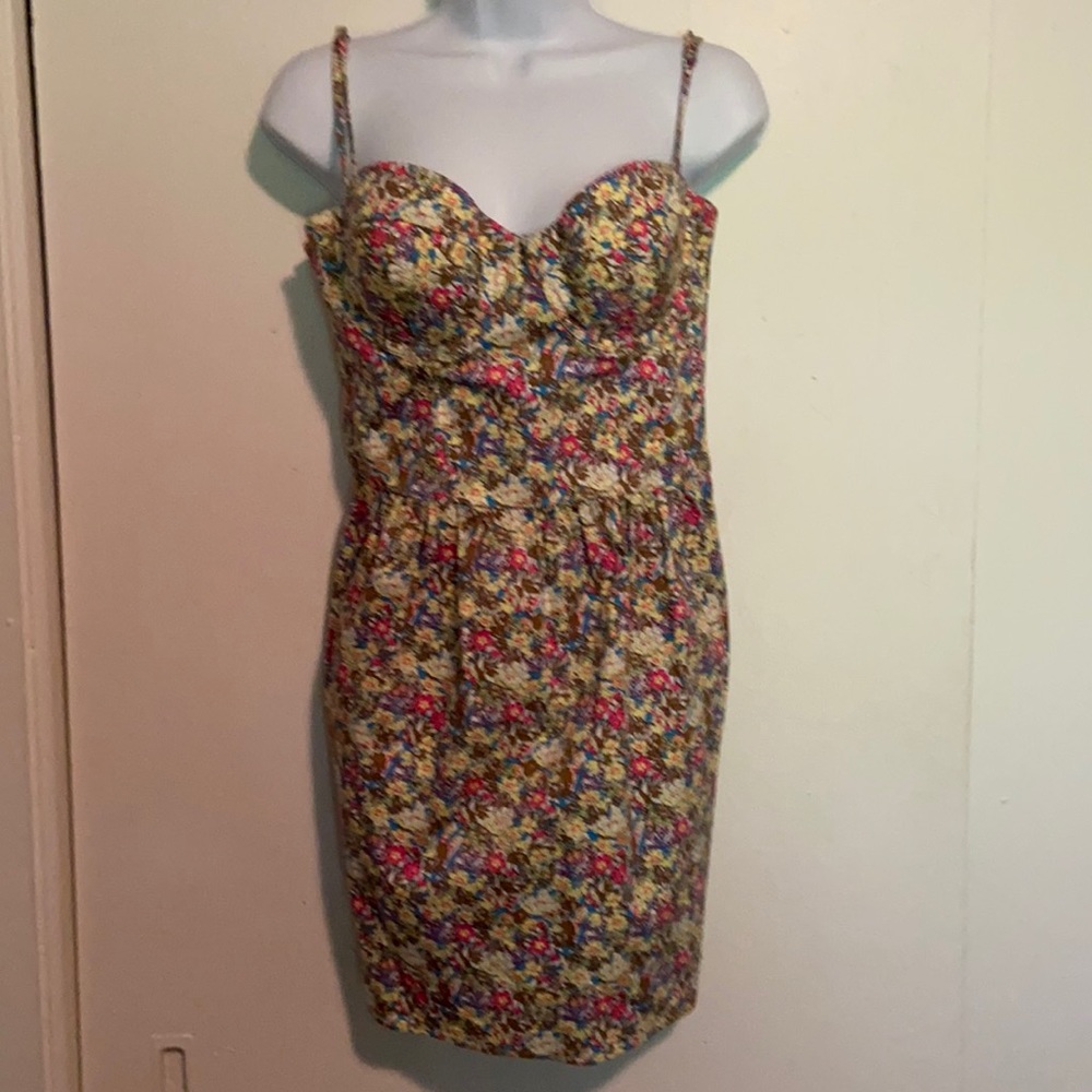 VS Pink Floral Corset Top Sundress